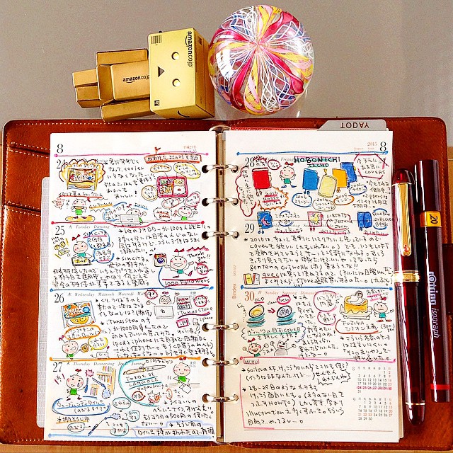 手帳絵日記