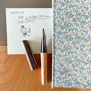 コクヨの木軸ファインライター